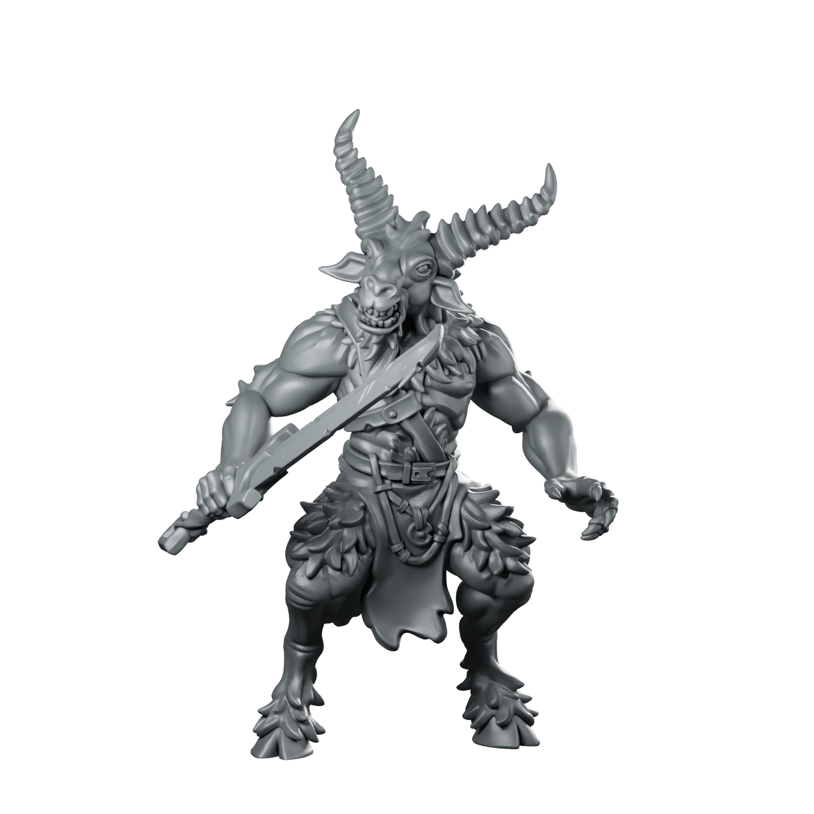 Vvm June 26 Beastwarrior Monopose 02 Miniatures Miniature 360 Spin 01