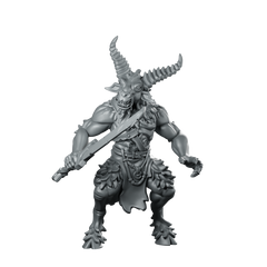 Vvm June 26 Beastwarrior Monopose 02 Miniatures Miniature 360 Spin 01