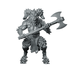 Vvm June 26 Beastwarrior Monopose 03 Miniatures Miniature 360 Spin 01