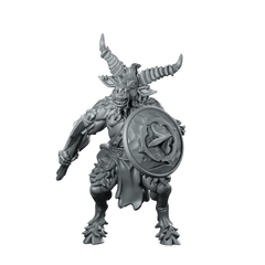 Vvm June 26 Beastwarrior Monopose 05 Miniatures Miniature 360 Spin 01