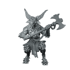 Vvm June 26 Beastwarrior Monopose 06 Miniatures Miniature 360 Spin 01