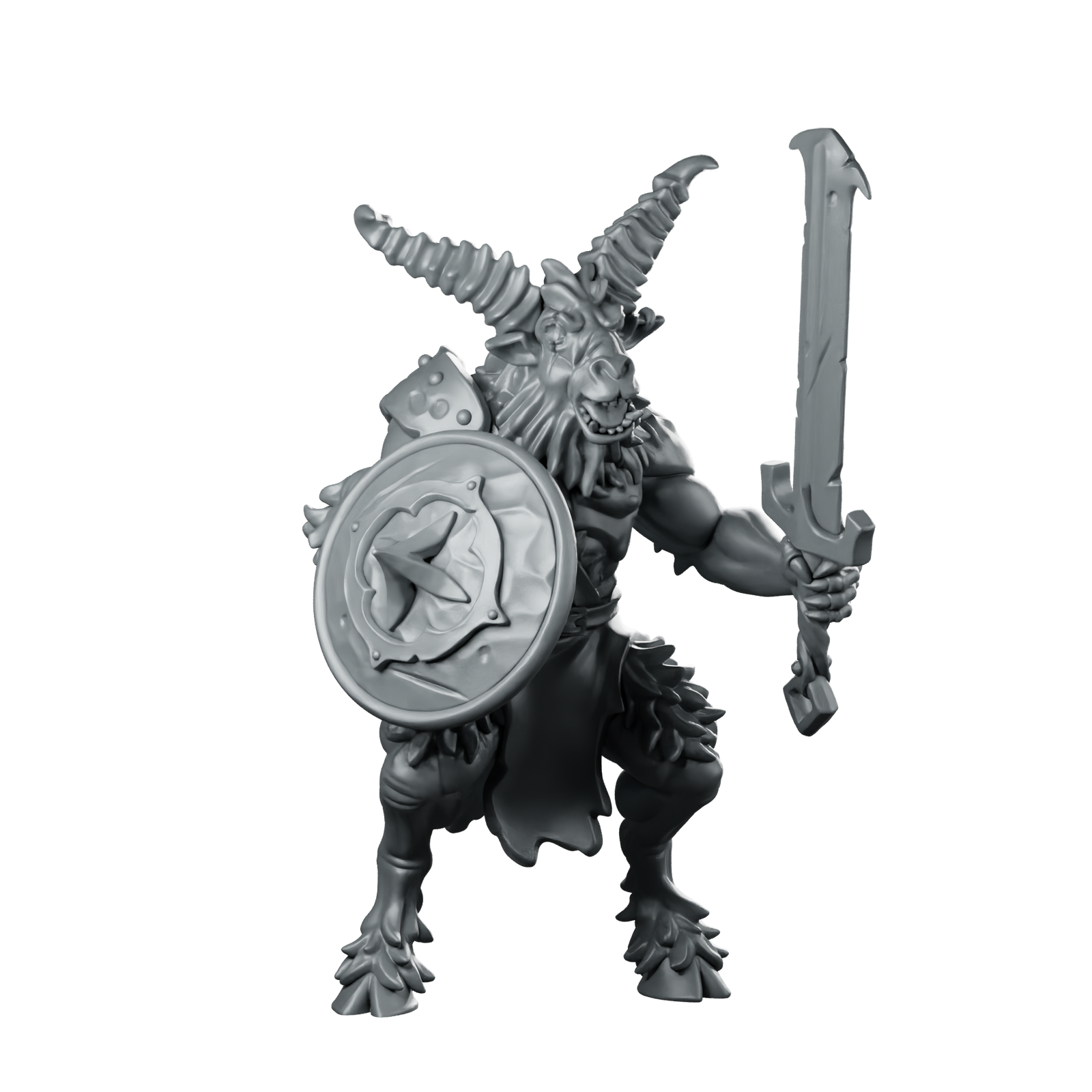 Vvm June 26 Beastwarrior Monopose 07 Miniatures Miniature 360 Spin 01