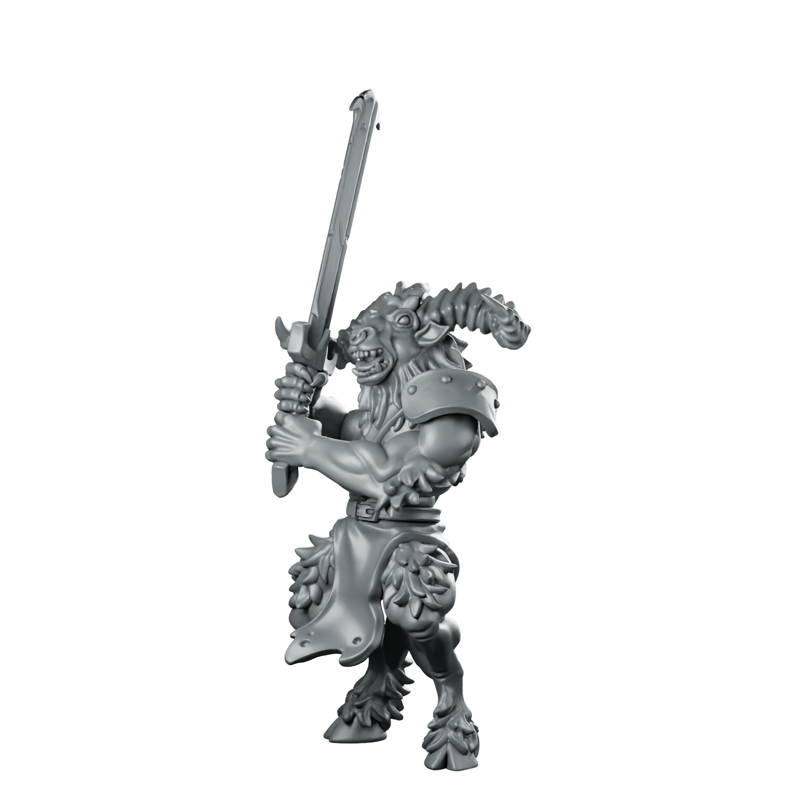 Vvm June 26 Beastwarrior Monopose 08 Miniatures Miniature 360 Spin 01