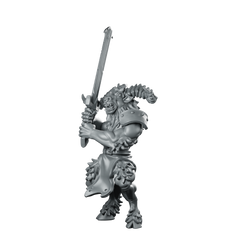 Vvm June 26 Beastwarrior Monopose 08 Miniatures Miniature 360 Spin 01