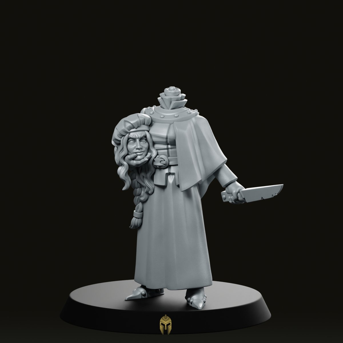 Beheaded Undead Fantasy Miniature - Vae Victus Miniatures - We Print Miniatures