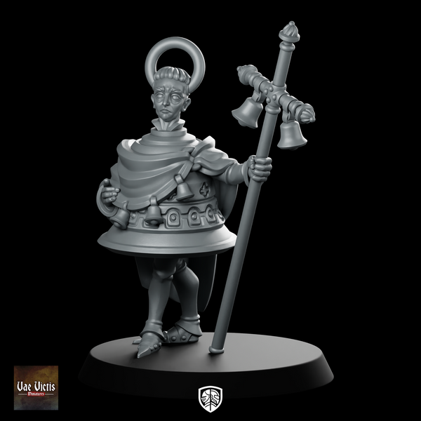 Bell Knight Fantasy Miniature Haloed Crusader Zealot