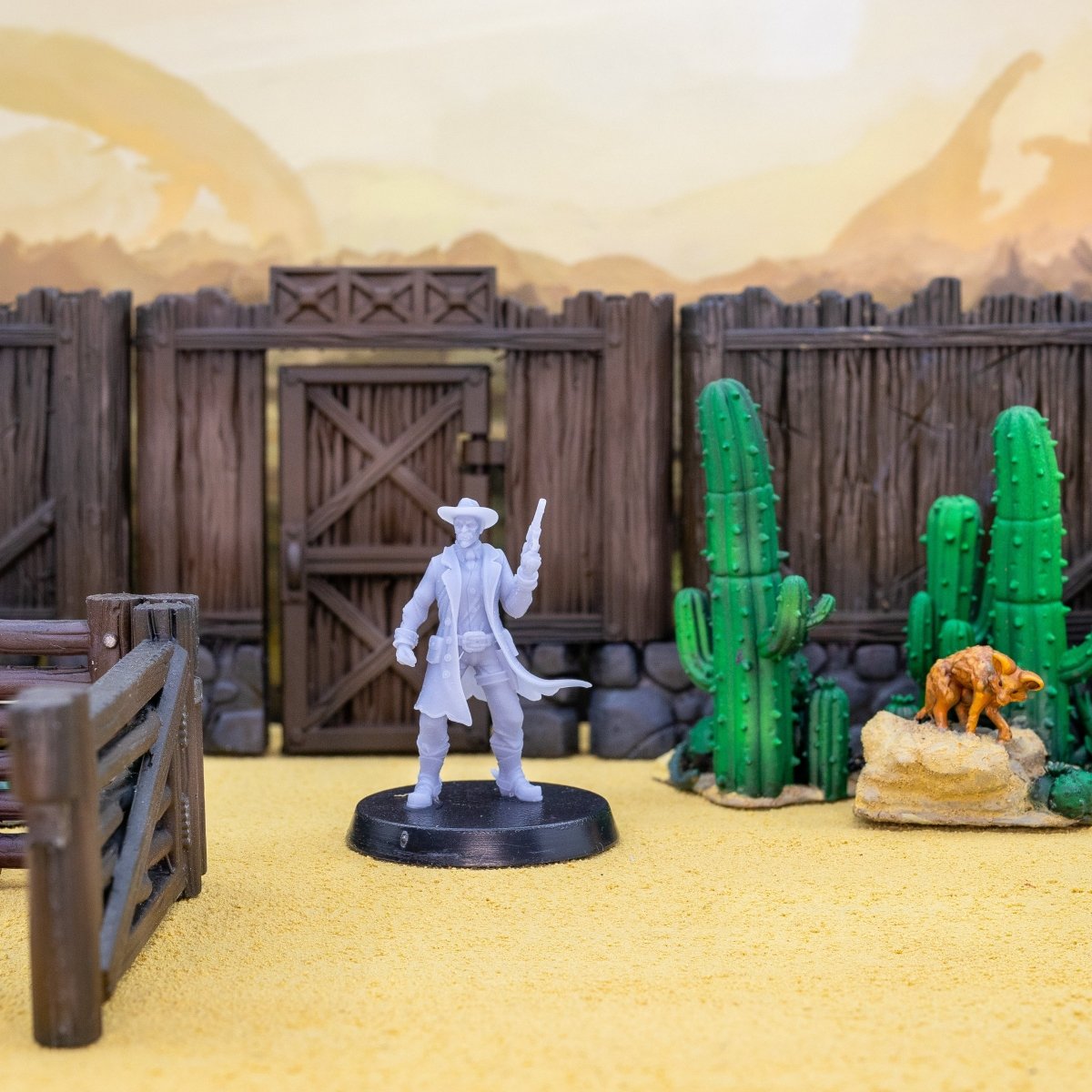 Benjamin Trane Cowboy Miniature - We Print Miniatures