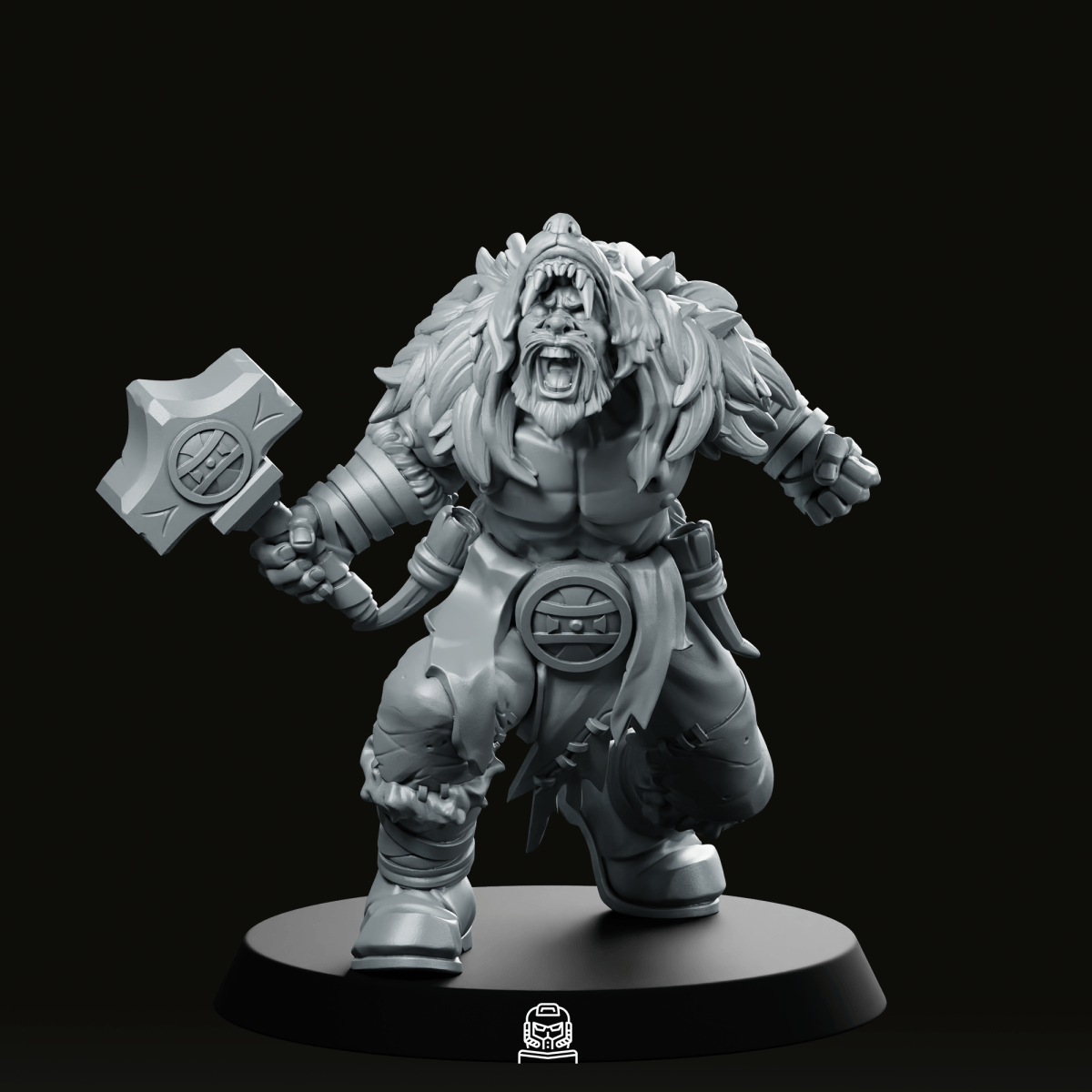 Berserk Human Miniature - CastNPlay - We Print Miniatures