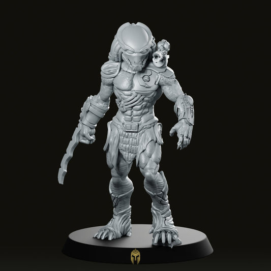 Berserker Skull Hunter 2 Miniature - Papsikels Miniatures - We Print Miniatures