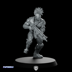 Bert Munrosh Cyber Gunsmith 2 Miniature Cyberpunk
