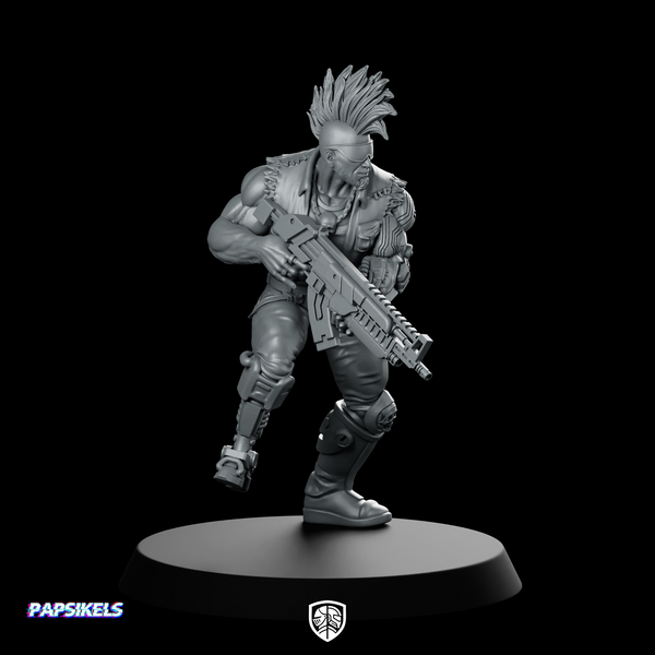 Bert Munrosh Cyber Gunsmith 2 Miniature Cyberpunk
