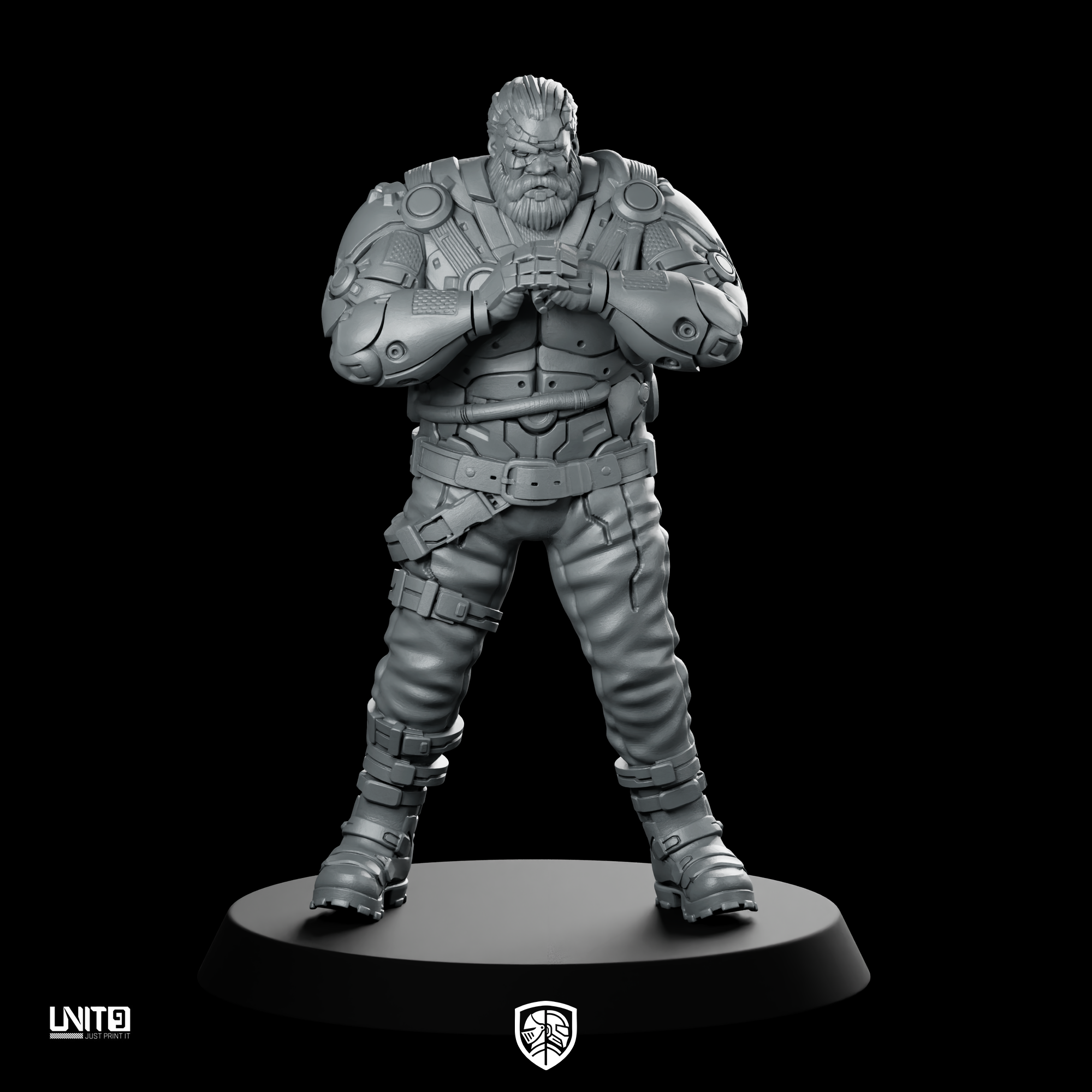 Big Rig 01 Cyberpunk Miniature Science Fiction by Unit9 – We Print ...