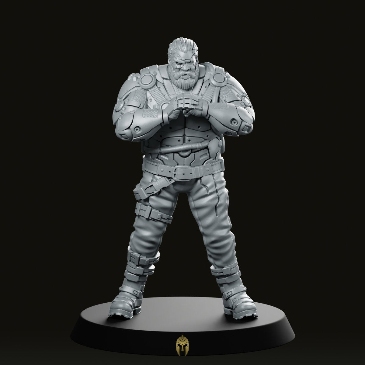 Big Rig 01 Cyberpunk Miniature - We Print Miniatures