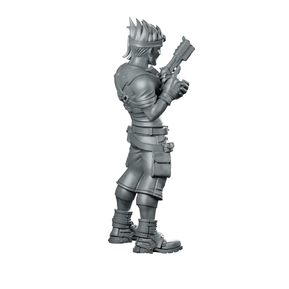 Biggs Miniature Rogue Gunner Miniature 360 Spin 04