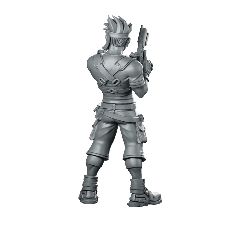 Biggs Miniature Rogue Gunner Miniature 360 Spin 05