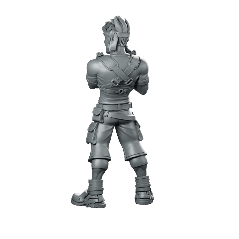 Biggs Miniature Rogue Gunner Miniature 360 Spin 06