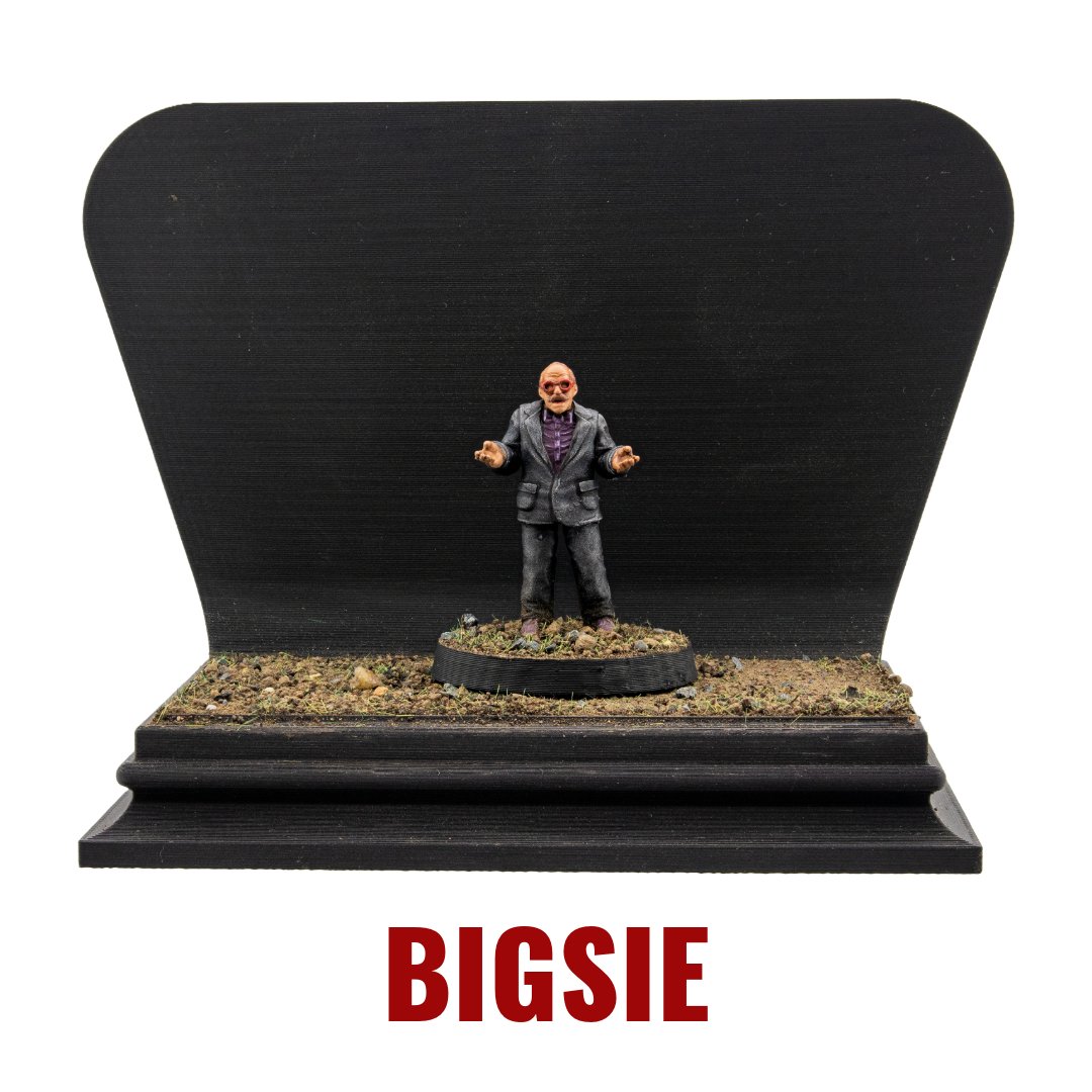 Bigsie Dollar Cyberpunk Miniature - Papsikels Miniatures - We Print Miniatures