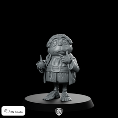 Bilbo LOTR Miniature Humorous Hobbit Adventurer Seaside