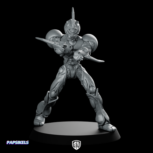 Bio Techno Man 1 B Miniature Cybernetic Warrior