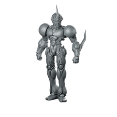 Bio Techno Man 2 E Miniature Sci-Fi Cyborg Miniature 360 Spin 01