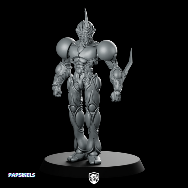 Bio Techno Man 2 E Miniature Sci-Fi Cyborg