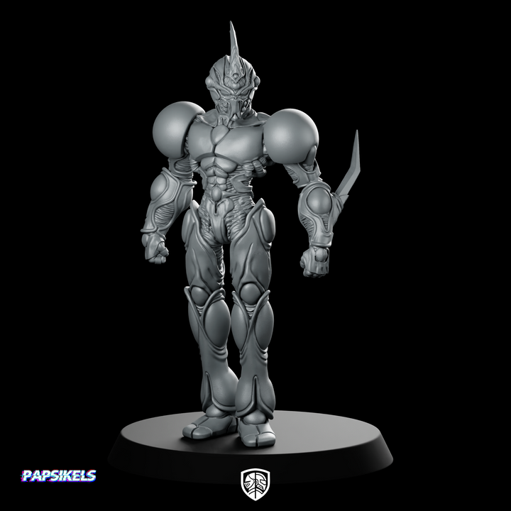 Bio Techno Man 2 E Miniature Sci-Fi Cyborg