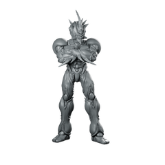 Bio Techno Man 3 B Miniature Cyborg Miniature 360 Spin 01