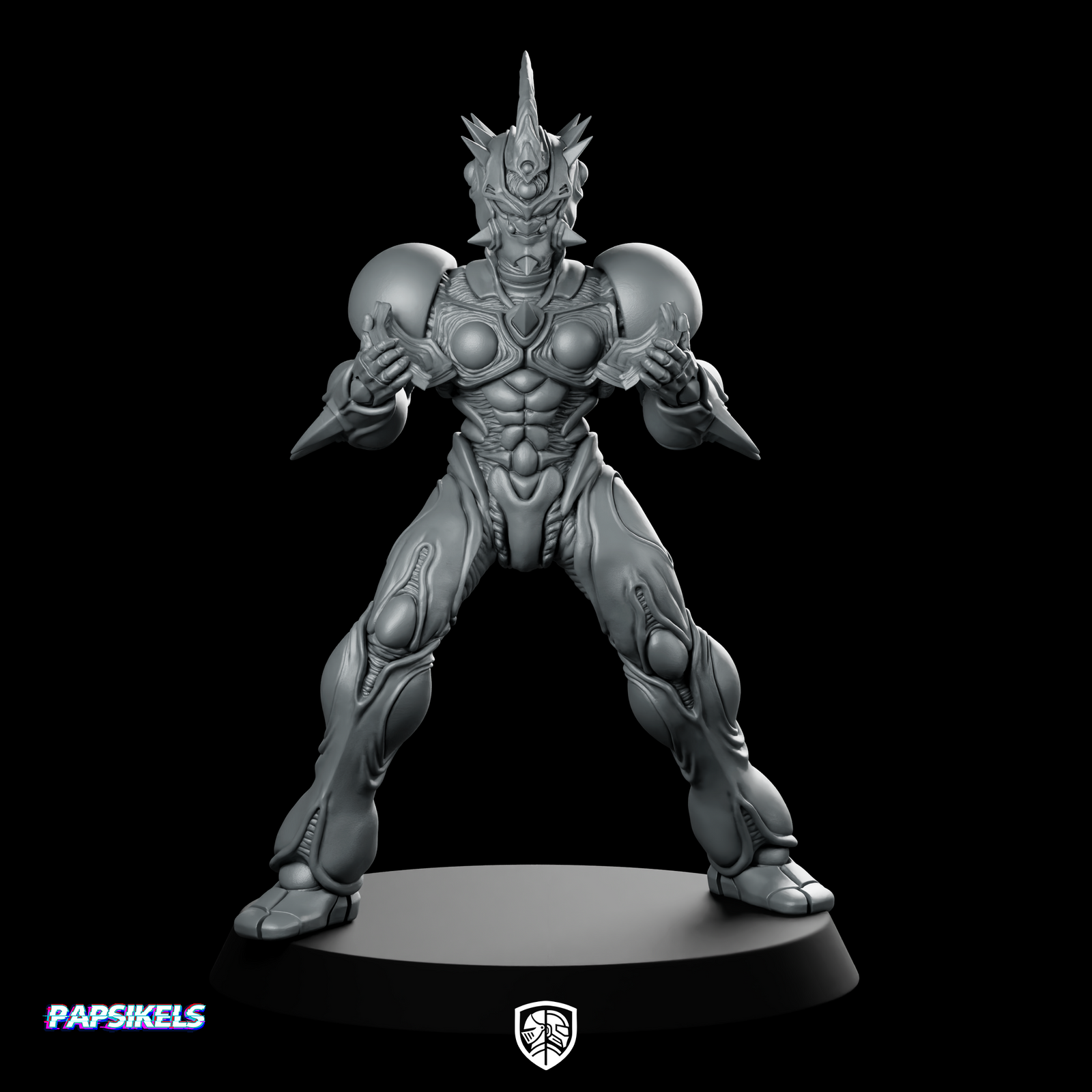 Bio Techno Man 3 C Miniature Cyberpunk Brawler