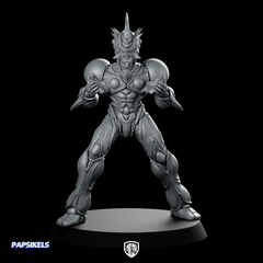 Bio Techno Man 3 C Miniature Cyberpunk Brawler