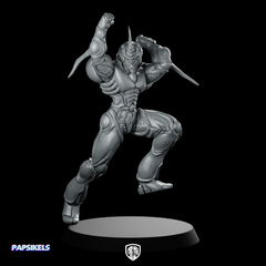 Bio Techno Man Zero 3 Miniature Cybernetic Warrior