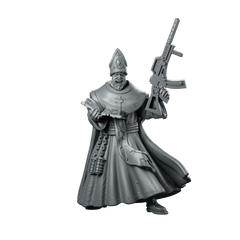 Bishop A Miniature Battle Bishop Rifle Miniature 360 Spin 01