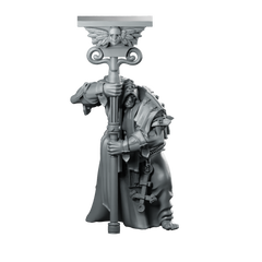 Bishop Bannerman D Miniature Penitent Cleric Icon Miniature 360 Spin 01