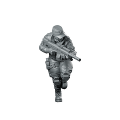 Black Cell V2 Miniature Tactical Trooper Miniature 360 Spin 01