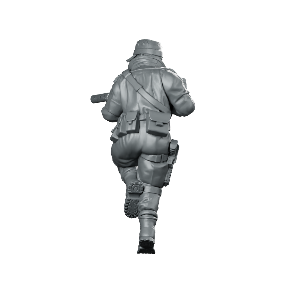 Black Cell V2 Miniature Tactical Trooper Miniature 360 Spin 05