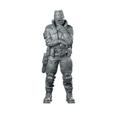 Black Cell V3 Miniature Tactical Officer Miniature 360 Spin 01