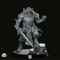 Black Knight Sword Miniature - Haito - We Print Miniatures
