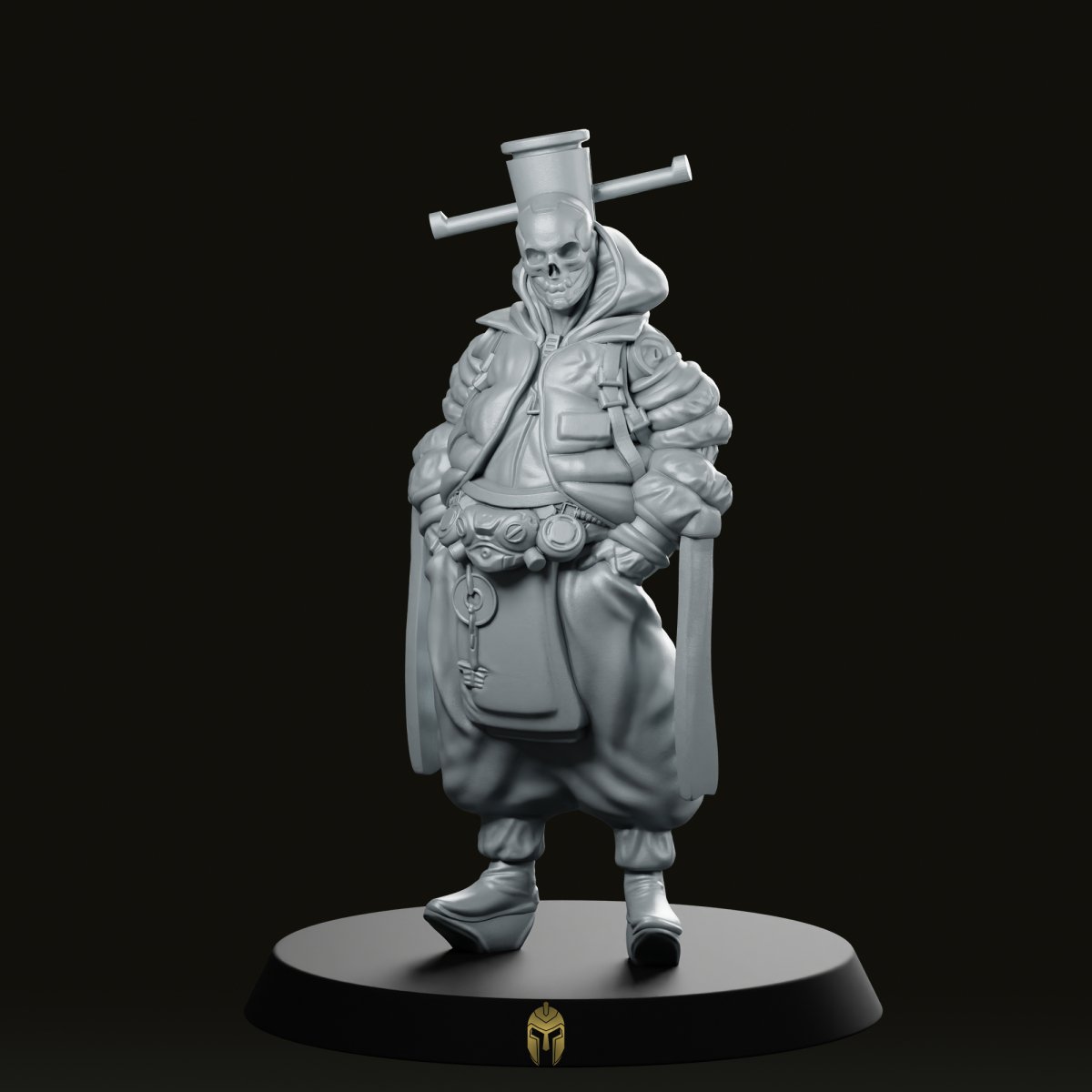 Black Magistrate Cyberpunk - We Print Miniatures