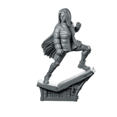 Blast Doll v2 Miniature Cyberpunk Sci-Fi Female Miniature 360 Spin 01