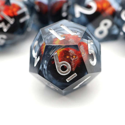 Blazing Skull | Moving Core | 7 Piece Set - Tabletop Dominion - We Print Miniatures