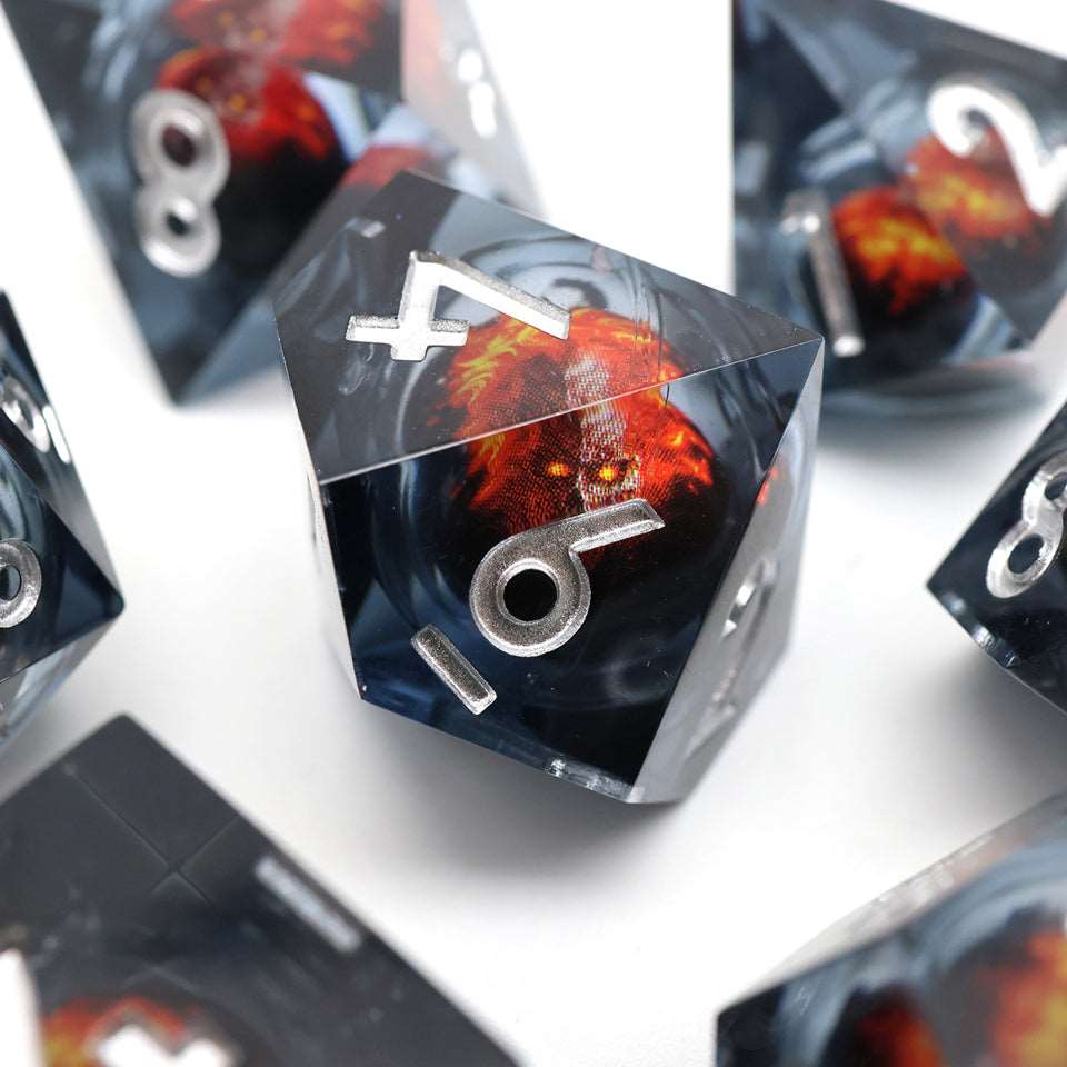 Blazing Skull | Moving Core | 7 Piece Set - Tabletop Dominion - We Print Miniatures