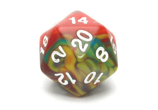 Blend Dice | Primary Colours - DiceRoll UK - We Print Miniatures