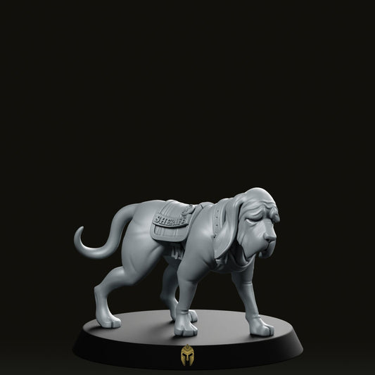 Bloodhound Western Miniature -CastNPlay - We Print Miniatures