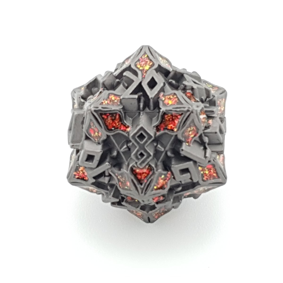 Bloodwood Relic | Solid Metal Dice | 7 Piece Set - Tabletop Dominion - We Print Miniatures