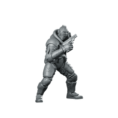 Bobby Neutron Armoured Trooper - Papsikels Miniatures - We Print Miniatures