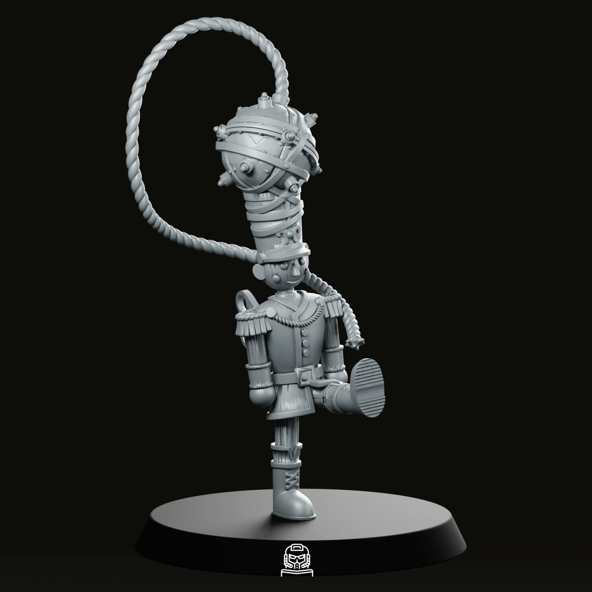 Bomb Nutcracker Miniature - CastNPlay - We Print Miniatures