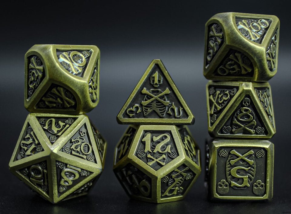 Boneshadow | Solid Metal | 7 Piece Set - Tabletop Dominion - We Print Miniatures
