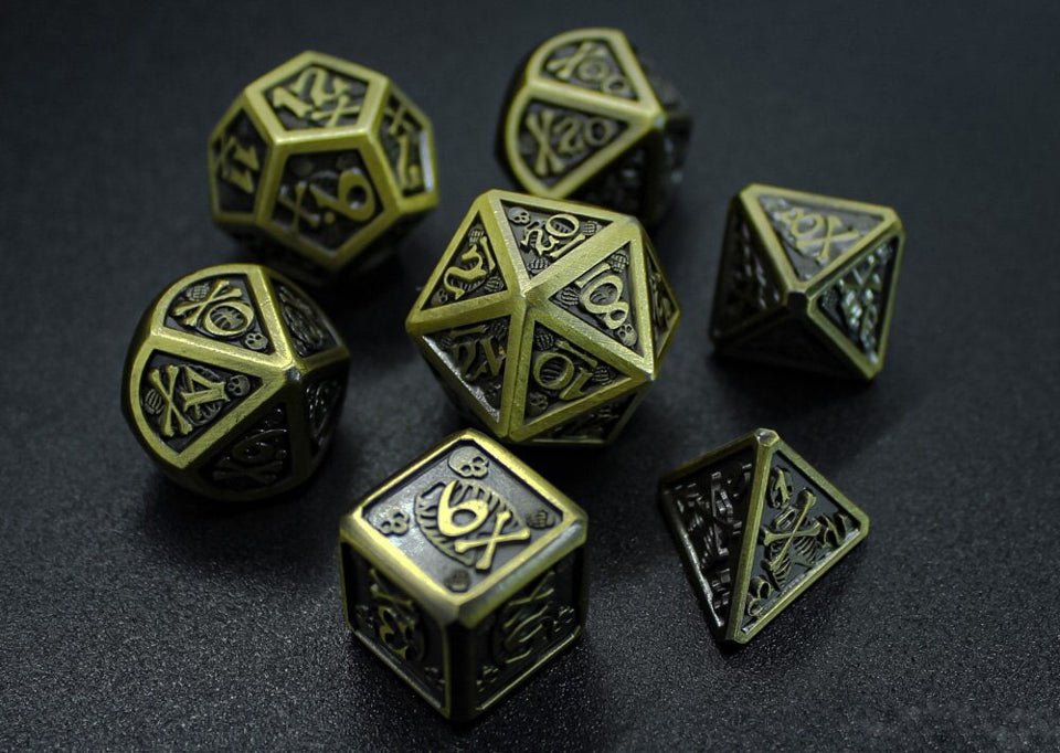 Boneshadow | Solid Metal | 7 Piece Set - Tabletop Dominion - We Print Miniatures