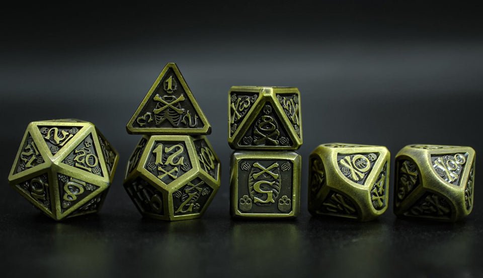 Boneshadow | Solid Metal | 7 Piece Set - Tabletop Dominion - We Print Miniatures