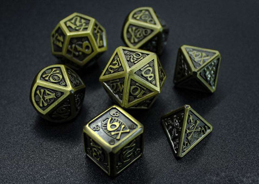 Boneshadow | Solid Metal | 7 Piece Set - Tabletop Dominion - We Print Miniatures