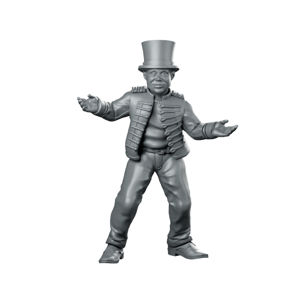 Boris D Cyber Welcome Lord Ringmaster Showman Miniature 360 Spin 01